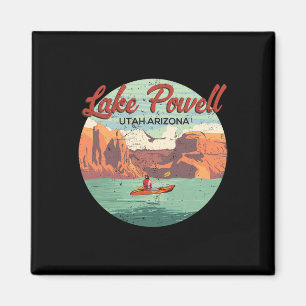 Segeln auf dem Lake Powell Utah Arizona Vintage Re Magnet