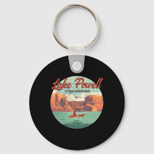 Segeln auf dem Lake Powell Utah Arizona Vintage Re Schlüsselanhänger