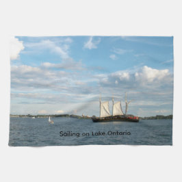 Segeln auf dem Ontariosee Küchenhandtuch Geschirrtuch