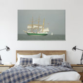 Segeln auf einer glühenden Leinwand Art (Insitu (Schlafzimmer))