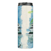 Segeln auf Himmlischen Meeren Thermosbecher (Rückseite)