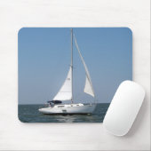 Segeln auf See Pontchartrain Mousepad (Mit Mouse)