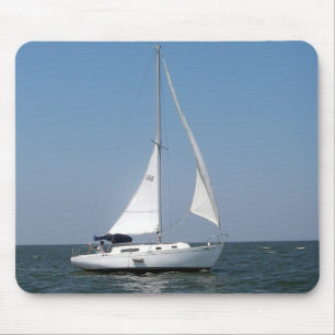 Segeln auf See Pontchartrain Mousepad