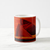 Segeln bei Sunset Kaffeetasse (VorderseiteRechts)