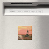 Segeln bei Sunset Magnet (In Situ (Geschirrspüler))