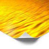 Segeln bei Sunset Poster (Ecke)