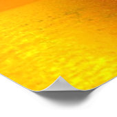 Segeln bei Sunset Poster (Ecke)