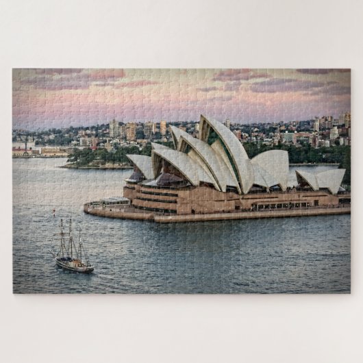 Segeln beim Opernhaus Sydney - 20x30 -1014 PC Puzzle (Horizontal)