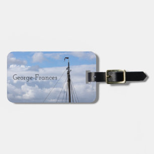 Segeln, Bootfahren, Schiff, nautisch, reisen, sege Gepäckanhänger