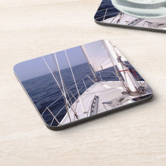 Segeln - Bring mir diesen Horizont! Getränkekasten Getränkeuntersetzer (Linke Seite)