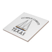 Segeln Corpus Christis Texas Fliese (Seite)