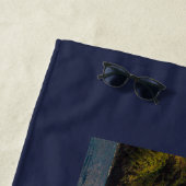 Segeln der Küstenlinie Strandtuch (Beispiel)