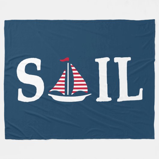 segeln fleecedecke (Vorderseite (Horizontal))