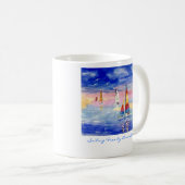 Segeln freier Hobie Katze Kaffeetasse (VorderseiteRechts)