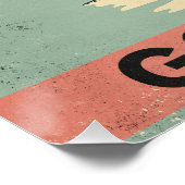 Segeln gehen poster (Ecke)