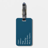 Segeln Gepäckanhänger (Rückseite vertikal)