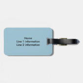 Segeln - Gepäckmarke Gepäckanhänger (Rückseite horizontal)