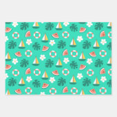 Segeln geschenkpapier set (Vorderseite 2)