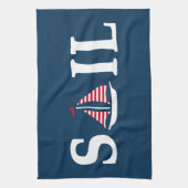 segeln geschirrtuch (Vertikal)