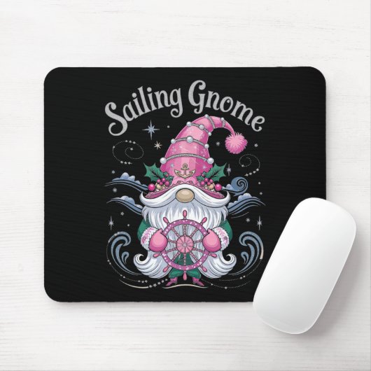 Segeln Gnome Steering Weihnachtsgeschenk Mousepad (Mit Mouse)