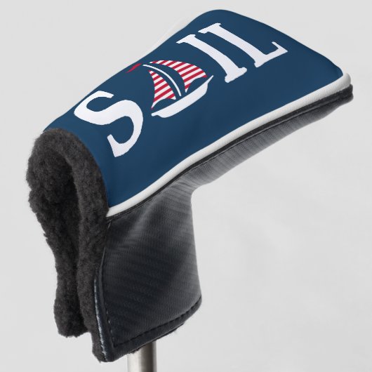 segeln golf headcover (3/4 Vorderseite)