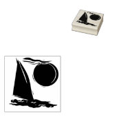 Segeln Gummistempel (Stempel)