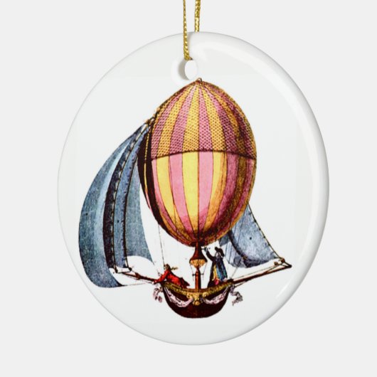 Segeln-/Hot-Luft-Ballon Keramikornament (Links)