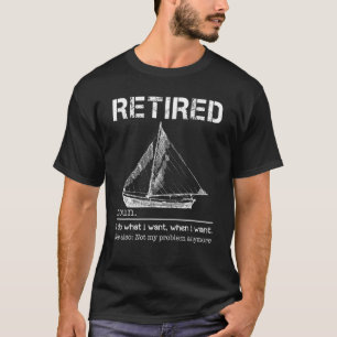 Segeln ich tun, was ich Gewollt, wenn ich Woll seh T-Shirt