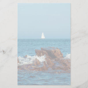 Segeln im Atlantik Briefpapier