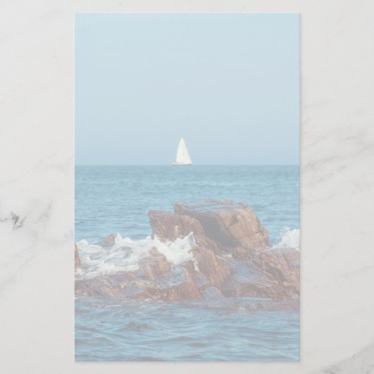 Segeln im Atlantik Briefpapier (Vorderseite)