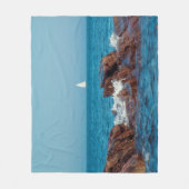 Segeln im Atlantik Fleecedecke (Vorderseite)