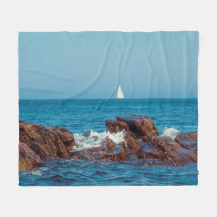 Segeln im Atlantik Fleecedecke