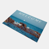 Segeln im Atlantik Fußmatte (Schrägansicht)