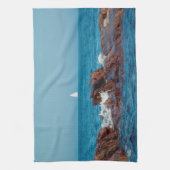 Segeln im Atlantik Geschirrtuch (Vertikal)