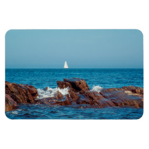 Segeln im Atlantik Magnet