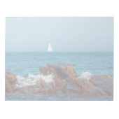 Segeln im Atlantik Notizblock (Vorderseite)