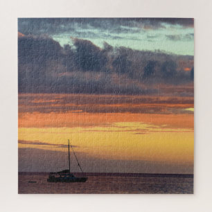 Segeln in den Hawaii Sunset - 20x20 - 676 Stk. Puzzle