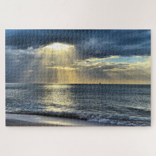 Segeln in den Sonnenuntergang - 20x30 - 1014 Stk. Puzzle (Horizontal)