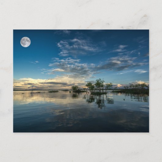 Segeln in der Nähe von Iquitos Postkarte (Vorderseite)