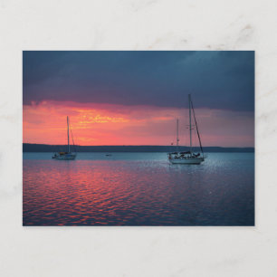 Segeln in die Sonne   Cienfuego, Kuba Postkarte