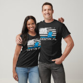 Segeln in Florida Destin FL Boot Patriotic USA T-Shirt (Unisex)