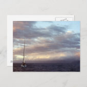 Segeln in Hawaii I Postkarte (Vorne/Hinten)