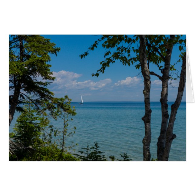 Segeln in Mackinac (Vorderseite (Horizontal))