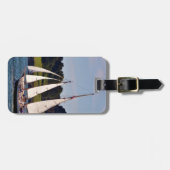 Segeln in Newport, Rhode Island, USA Gepäckanhänger (Vorderseite horizontal)