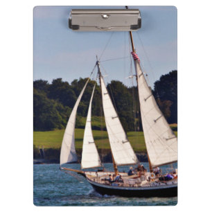 Segeln in Newport, Rhode Island, USA Klemmbrett