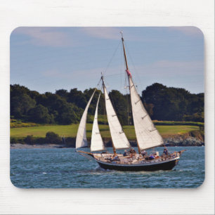 Segeln in Newport, Rhode Island, USA Mousepad