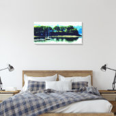 Segeln in paradiesisch umhüllten Leinwand (Insitu (Schlafzimmer))