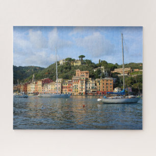 Segeln in Portofino, Italien - 16 x 20 Zoll Puzzle