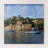 Segeln in Portofino, Italien - 20 x 20 Zoll Puzzle (Vertikal)