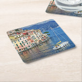 Segeln in Portofino und den Untersetzer der italie (angewinkelt)